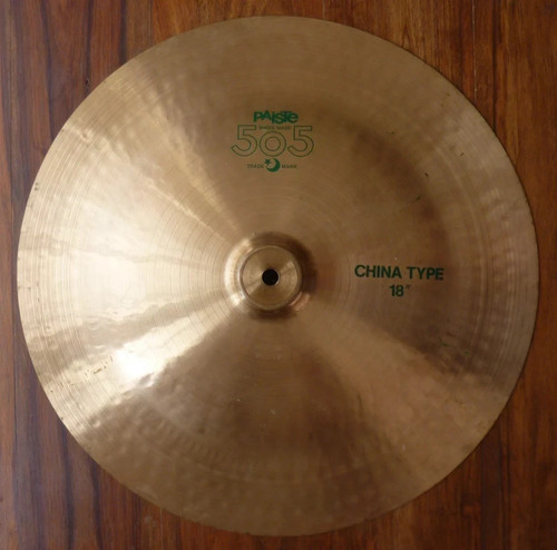 Piatto paiste 505 tipo - piatto,