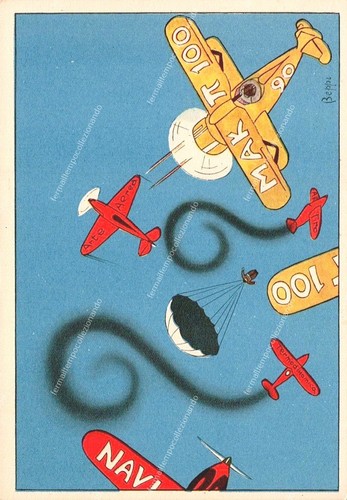 Du542 cartolina aviazione - cartolina,