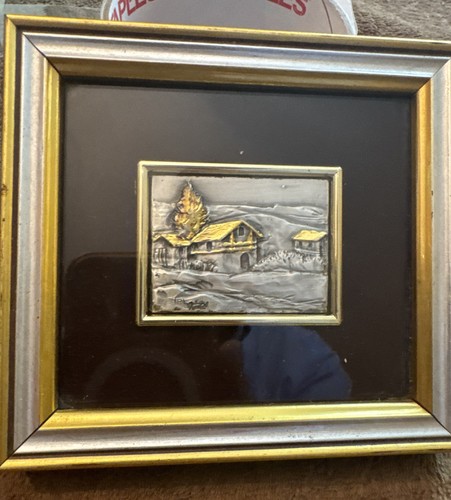Quadro vintage argento - quadro, in