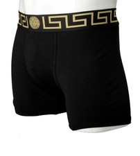 Versace Men's Black Greca
