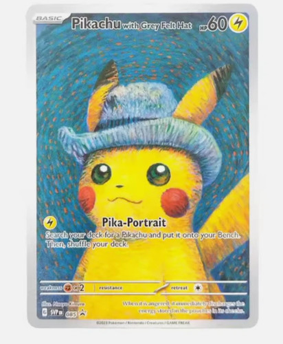 Pikachu van gogh - van,
