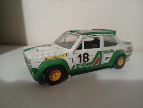 Fiat 131 burago alitalia 24 - burago, 1/24
