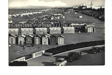 RIMINI CAPANNI CARTOLINA FG. VG 1958