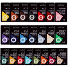 DYLON TINTURA PERMANENTE PER TESSUTI - COTONE, LINO, VISCOSA, LANA, SETA, NYLON