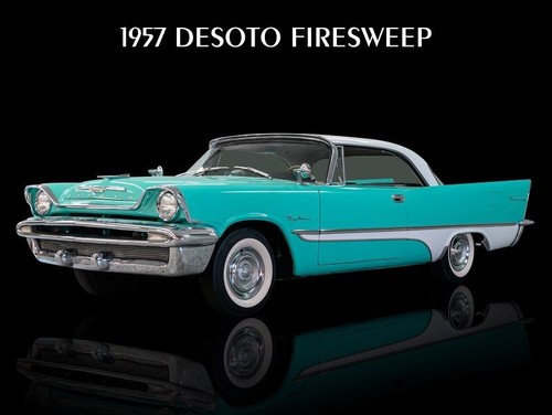 Insegna desoto fireweep 1957 - fireweep,