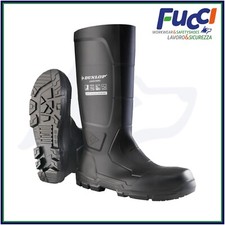 STIVALI DA LAVORO IN GOMMA DUNLOP NA2HD01 S5 SRA PVC DA UOMO IMPERMEABILI