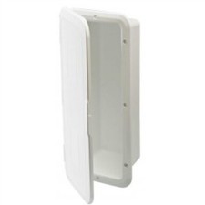 VANO PORTA ESTINTORE CON SPORTELLO GAVONE TASCA PER BARCA GOMMONE DOTAZIONI