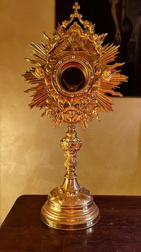 Ostensorio antico inizio - ostensorio,