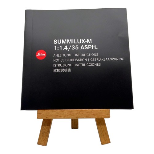 Leica summilux 35 - 1:1.4, /