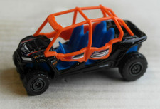 Majorette Explorer Polaris RZR XP 4 1000 EPS nero/arancione/blu quad fuoristrada