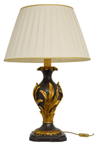 Lampada legno oro - in, con