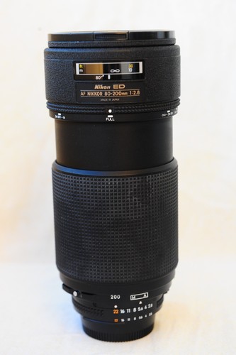 Zoom nikkor 200 - zoom, af