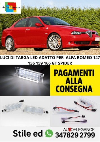 Luci targa led adatto - di,