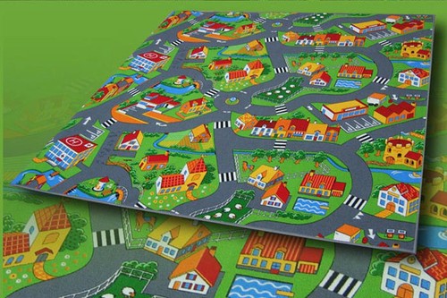 Tappeto stradale gioco - tappeto,