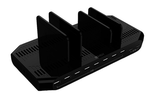 Lindy stazione ricarica usb - lindy,