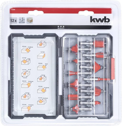 Set frese pezzi ø 8 - da,