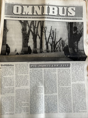 Omnibus rivista settimanale - rivista,