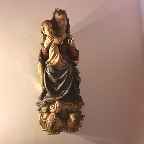 Madonna con bambino antica