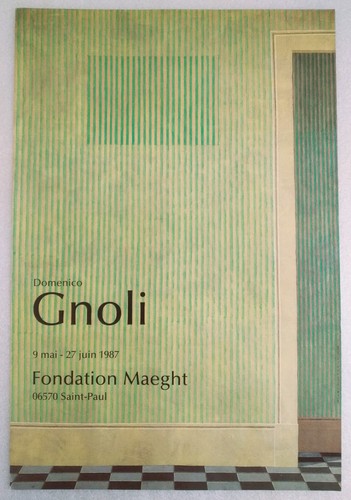 Gnoli domenico affiche - gnoli,