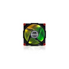 IN WIN AURORA 3 PACK VENTOLE RGB 120MM + CONTROLLER NERO/ROSSO