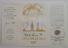 ETICHETTA VINO DELLA PACE 1998