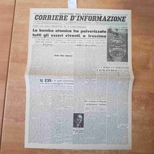 CORRIERE DELLA SERA AGOSTO