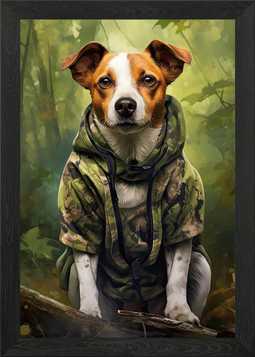Quadro jack russell terrier - jack,