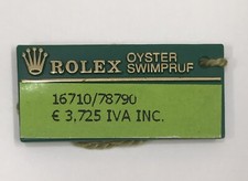 ROLEX Green Tag Oyster Swimpruf 16710LN K484827 GMT MASTER PEPSI Steel COKE 2001