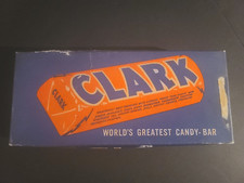 Vintage Clark Candy Bar Box 24 Count. (TOP ONLY)