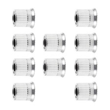  10 pezzi parti di utensili per smerigliatrice: dadi a serraggio rapido per smerigliatrice elettrica - rettifica