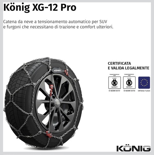 Catene neve könig 12 - catene,