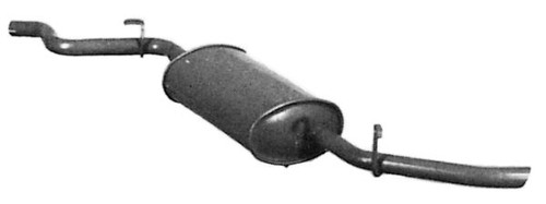 Silenziatore posteriore fiat - ,