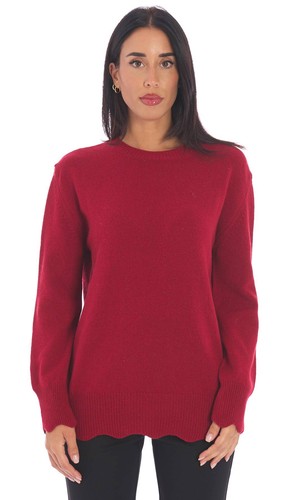 Maxi maglia twinset - twinset, girocollo