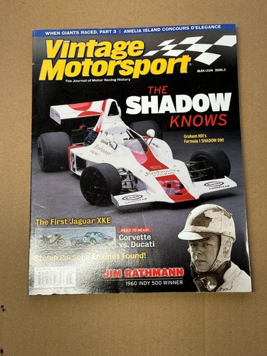 Vintage motorsport magazine - motorsport,