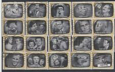 2009  STATI UNITI UNITED STATES USA RICORDI TV TELEVISIONE 44c ADESIVO  20 VAL. 