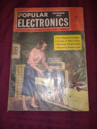 Vtg popular electronics fi - popular, hi-fi