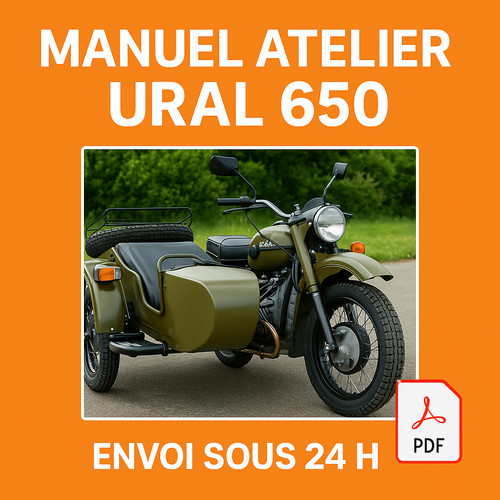 Manuel atelier ural 650 - manuel,