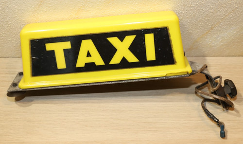 Targa taxi tetto - targa,