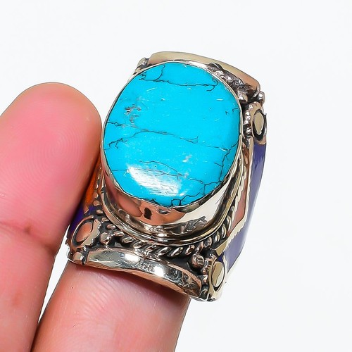 Anello turchese corallo