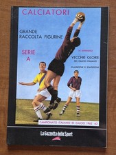 Album Figurine Calciatori Gazzetta ristampa Panini 1962-63 Raccolta 1960-2004