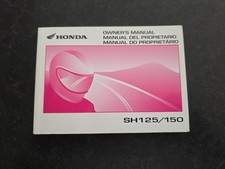 Honda SH125/150 Owner's Manual