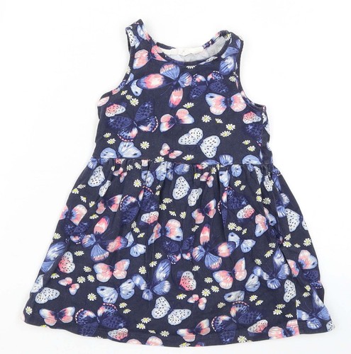 Abito skater bambina blu - skater,