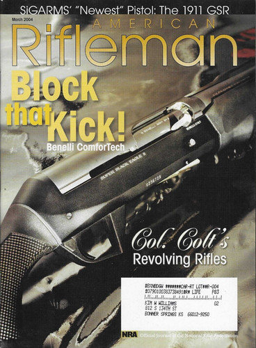 American rifleman magazine - american,