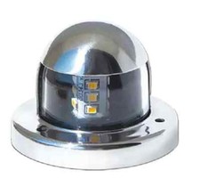 FANALE DI NAVIGAZIONE A LED (TESTA  D'ALBERO 225°)  IN ACCIAIO INOX 316
