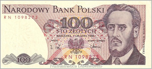Poland polonia 100 zlotych - -,