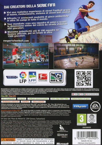 Xbox 360 fifa - fifa, street