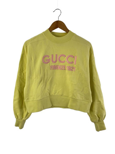 Felpa gucci gialla - felpa,