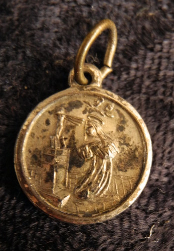 Antica medaglia argento - antica,