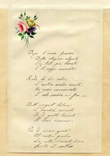 Lettera poesia amore antico