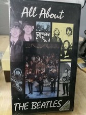 Beatles:ALL AB0UT VHS NUOVA DA